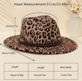 Vintage Fedora Leopard HAT