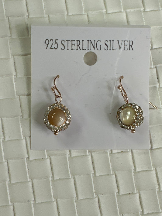 Rose Gold  Earrings