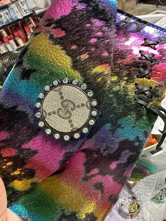 Rainbow GiGi wristlet