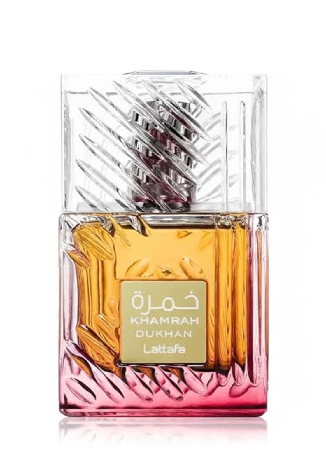 Lattafa Khamrah Dukhan for Unisex Eau de Parfum Spray, 3.4 Ounce / 100 ml