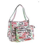 BECKY Graffiti TOTE Bag and Pouch SET