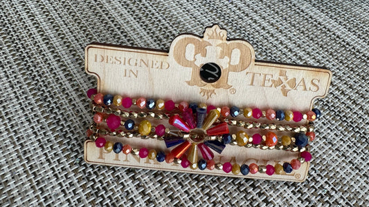 Panache Bracelet Stack (Austrian Crystals)