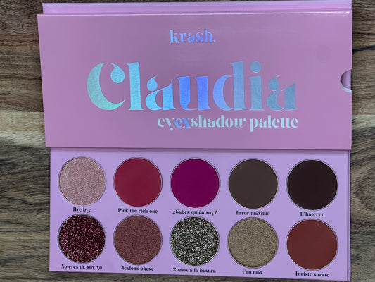 Claudia Krash Kosmetics Eye Shadow Palette