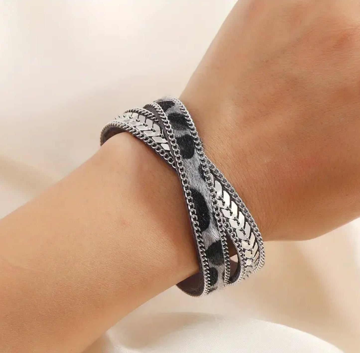 Leopard Print Bracelet
