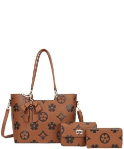 YB-8093 LV 3pc Handbag