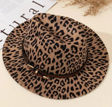 Vintage Fedora Leopard HAT