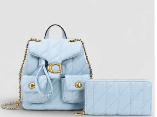 Cute Fashion Backpack With Wallet KC-9183-W