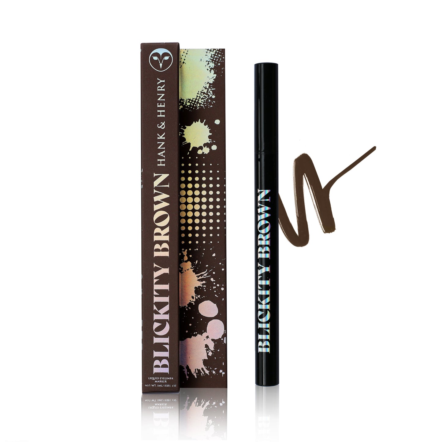 Blickity Brown | Waterproof Eyeliner By @Hank&Henry