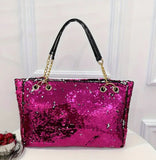 Pretty in Glitter Tote Bag