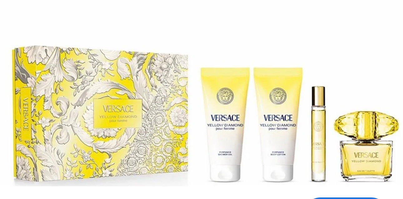 Versace
Yellow Diamond Pour Femme Eau de Toilette Gift Set