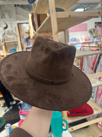 Rancher Hat in Chocolate