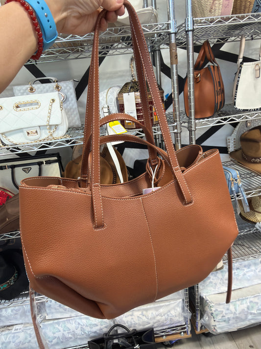 Brown 3 piece bag