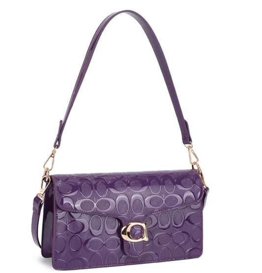 Oval Pattern Design Shoulder Bag ZM-20723A