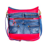 CHARLEY's DENIM SHOULDER BAG