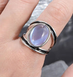 Galaxy Moonstone  Ring