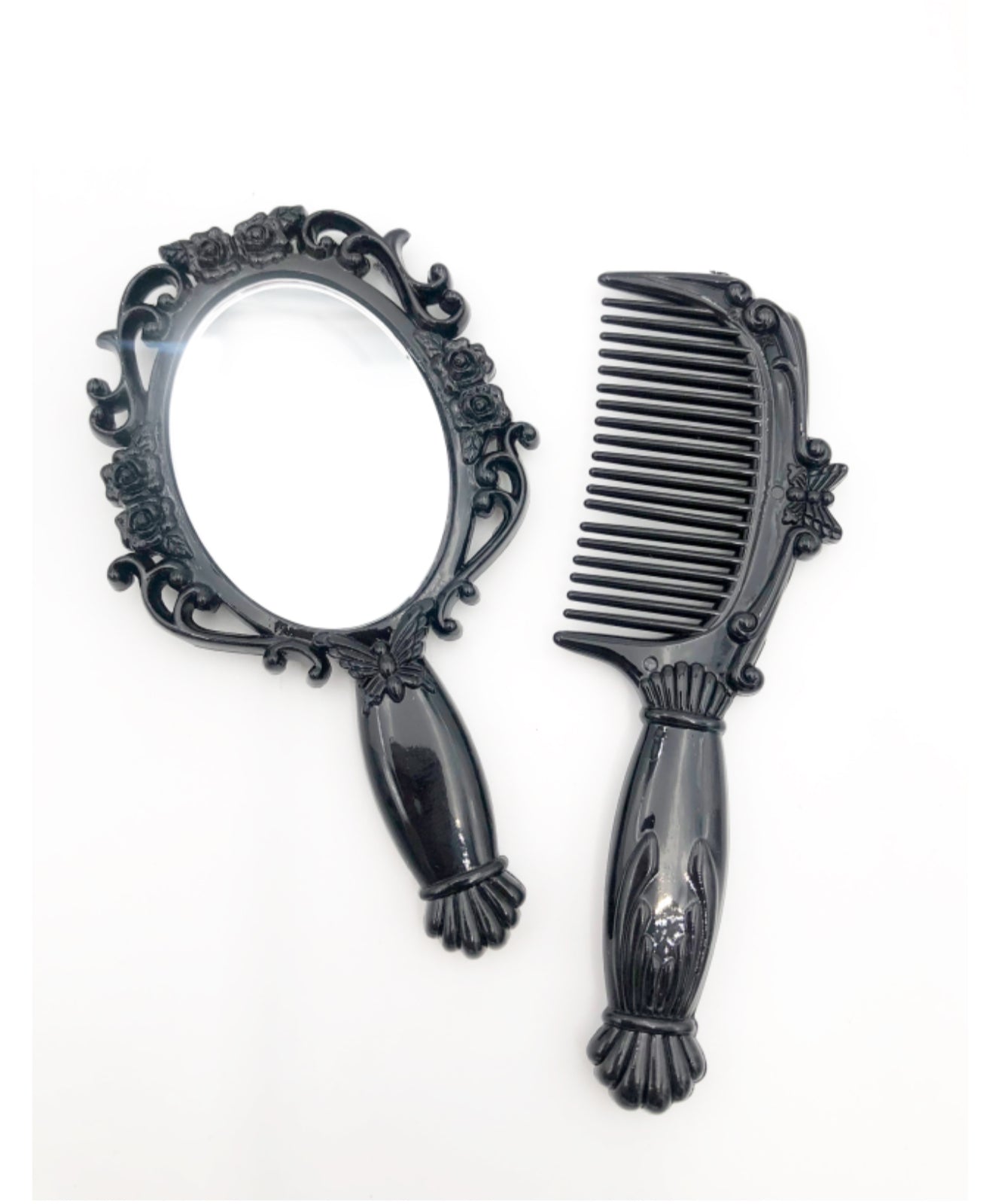 DOLL HAND MIRROR & COMB SET