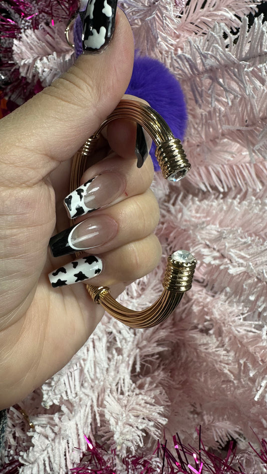 Gold Studs Bracelet