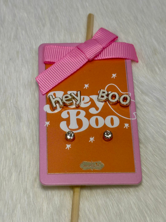 Hey Boo Earring set