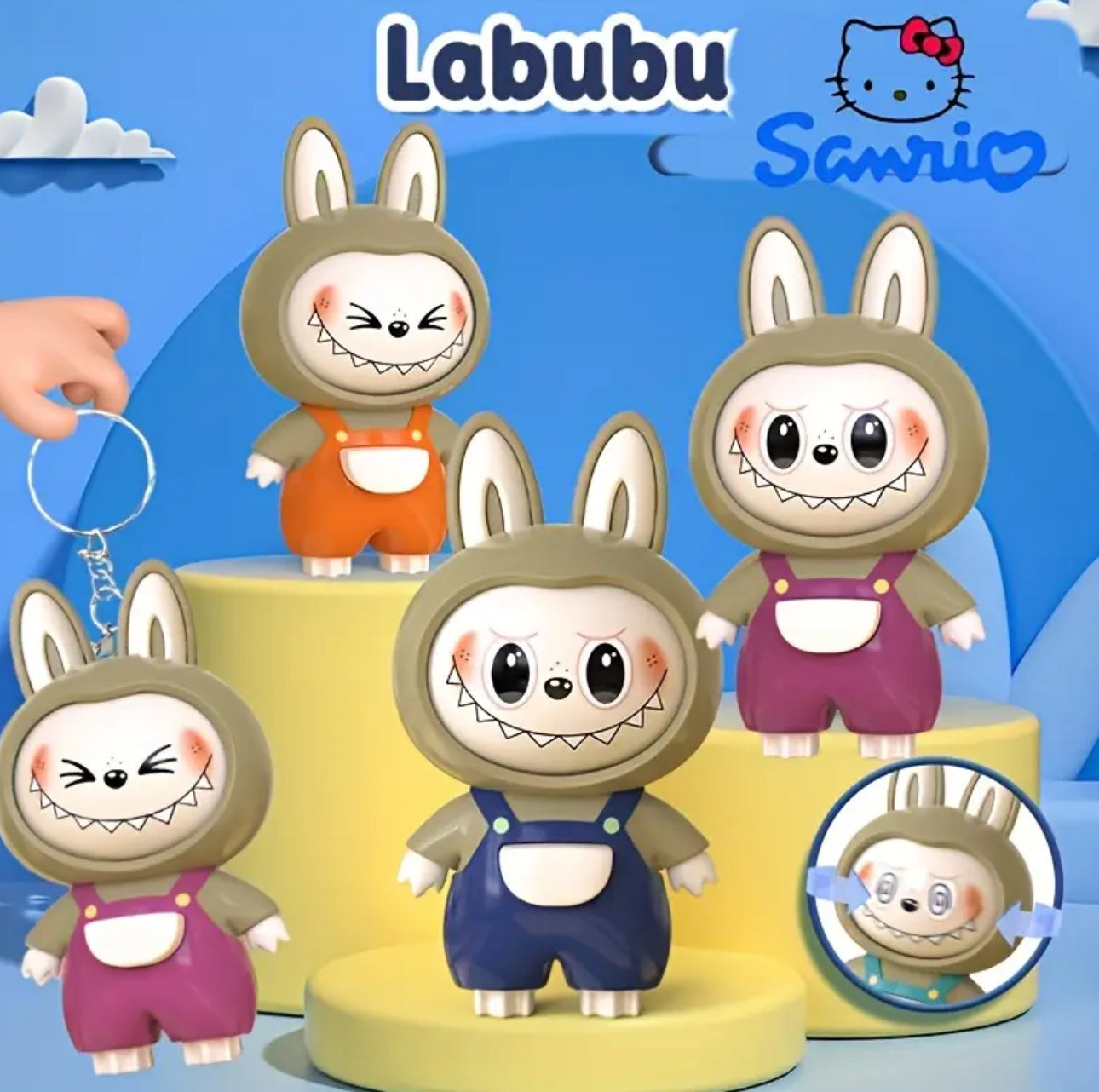 New Labubu Keychainc