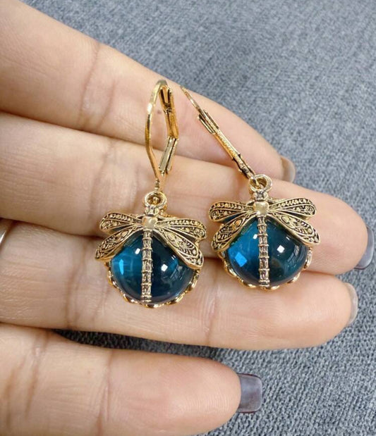 Dragonfly earrings