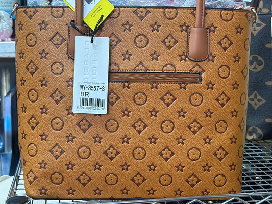 WY-8557-S BR HANDBAG