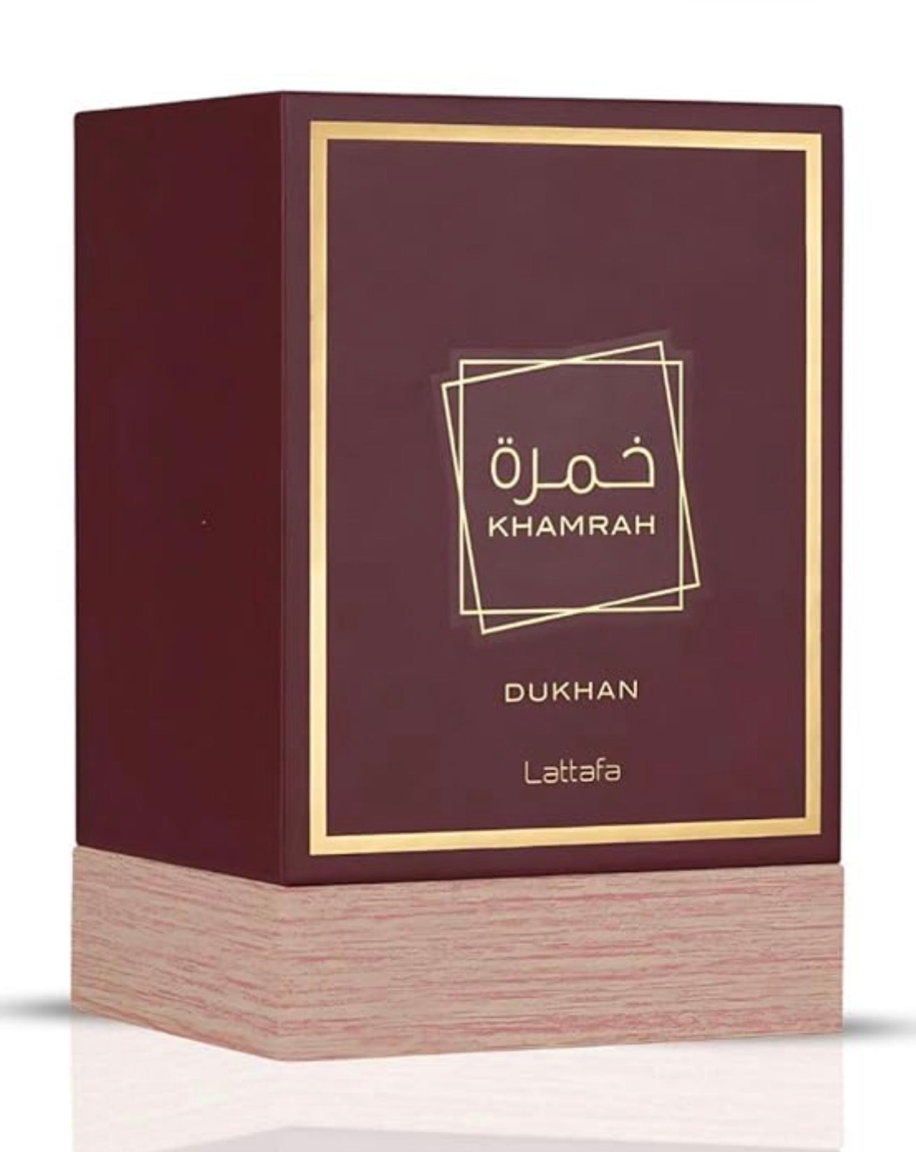 Lattafa Khamrah Dukhan for Unisex Eau de Parfum Spray, 3.4 Ounce / 100 ml
