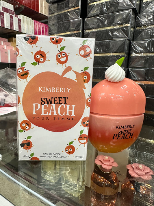 Kimberly's sweet peach perfume