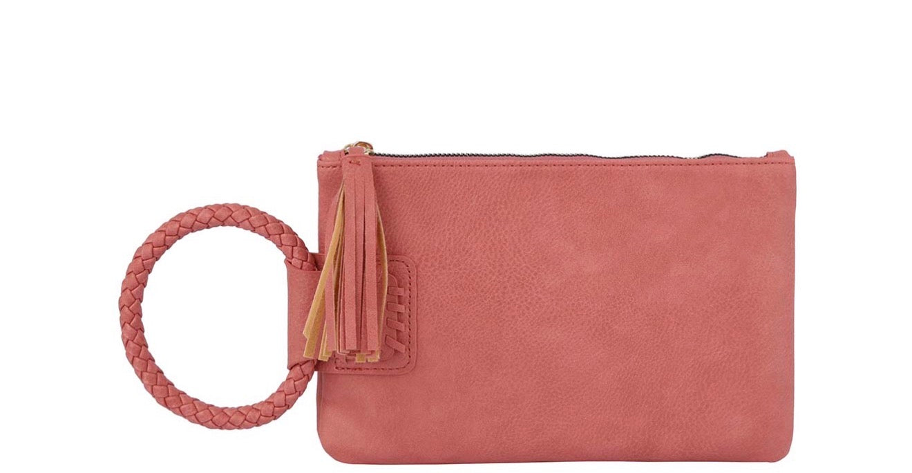 Fashion Tassel Cuff Handle Clutch TD-0018