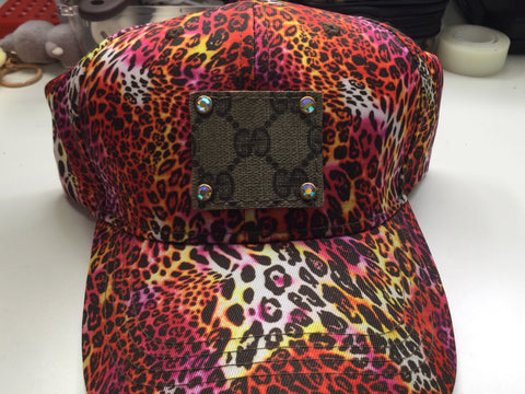 Disco leopard hat