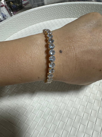 Round  Diamond Bracelet
