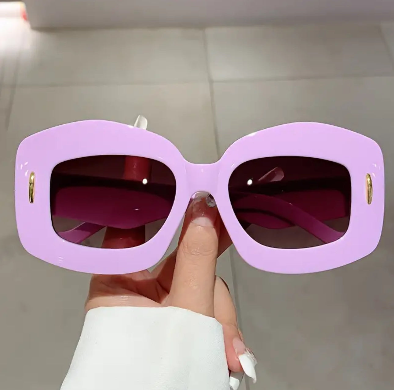 Retro Chunky Sunglasses
