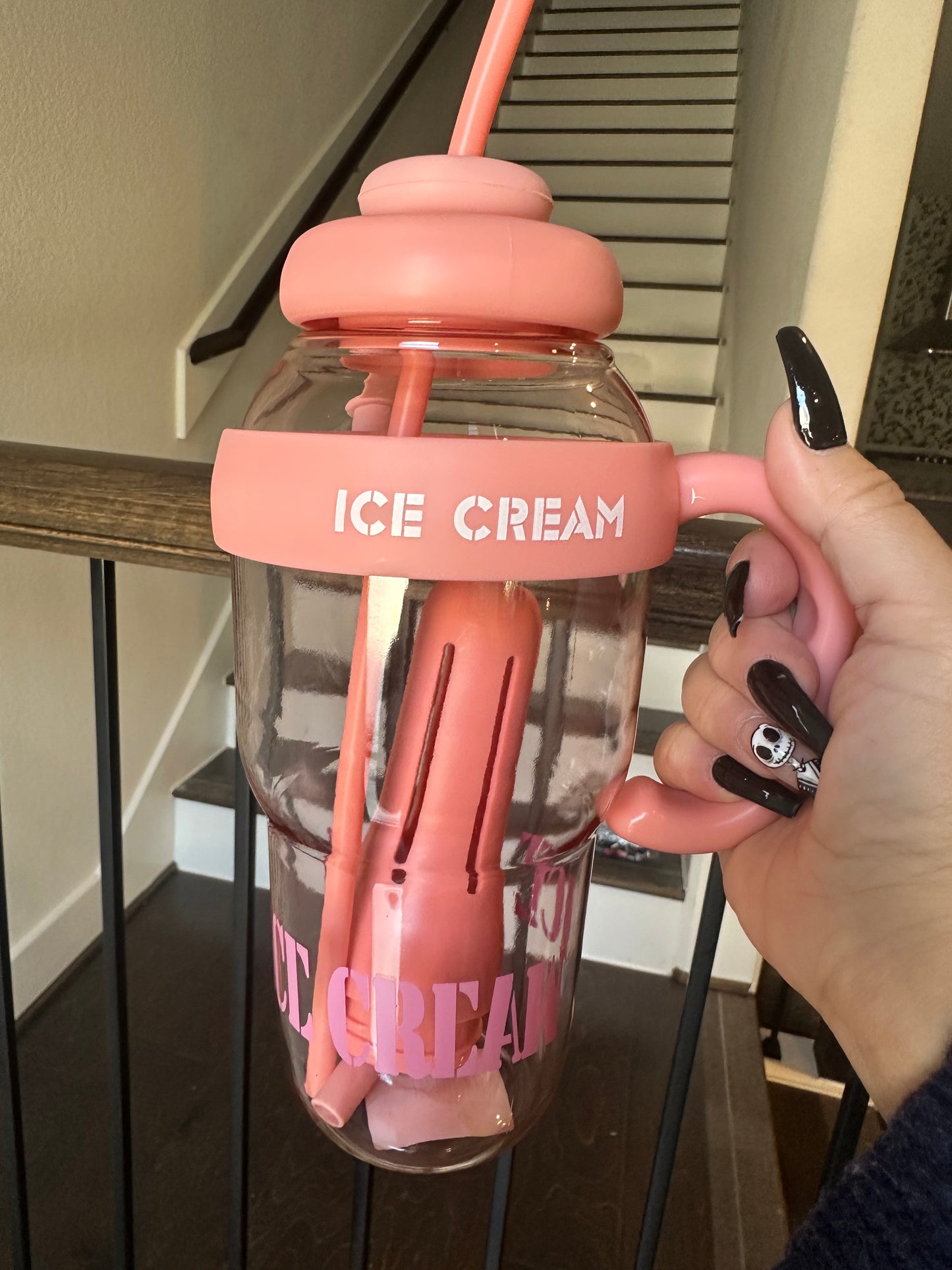 Ice Cream Sports Water Bottle