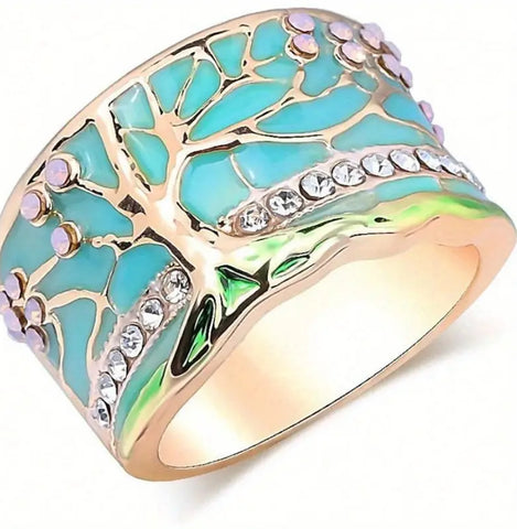 Cherry Blossom Tree Ring