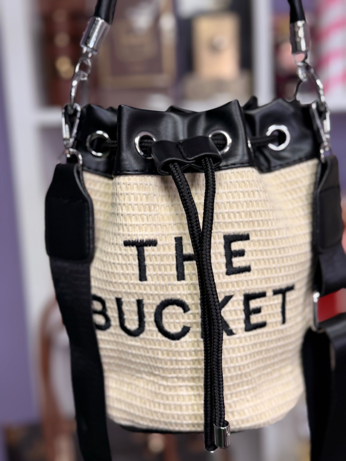 Mini bucket bag
