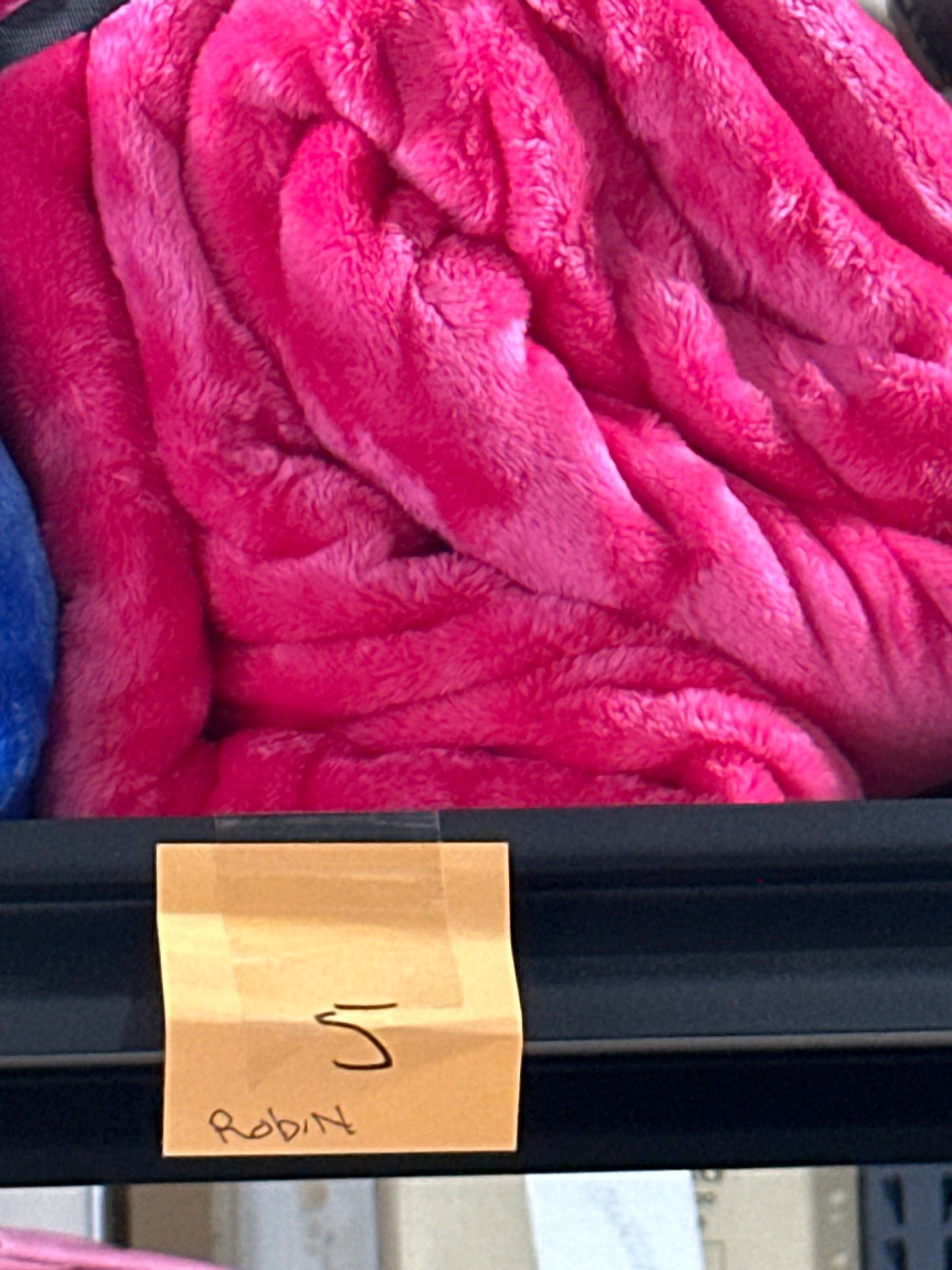 ROBIN Pink Blanket