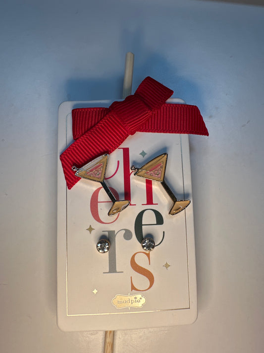HOLIDAY MARTINI EARRINGS