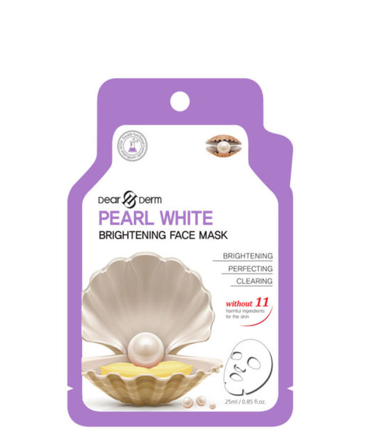 Pearl White brightening face mask