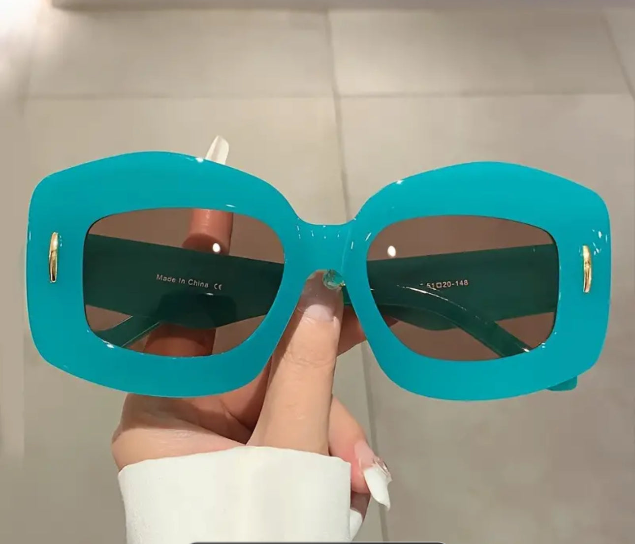 Retro Chunky Sunglasses