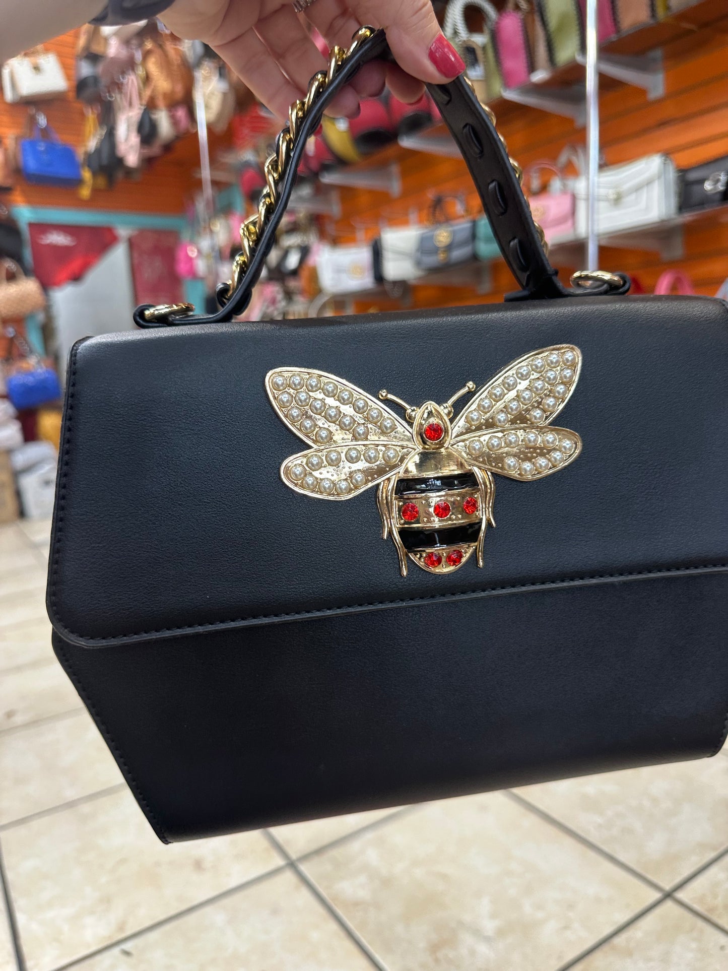 Bee square Bag
