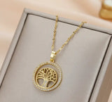 Tree of life Pendent - Gold