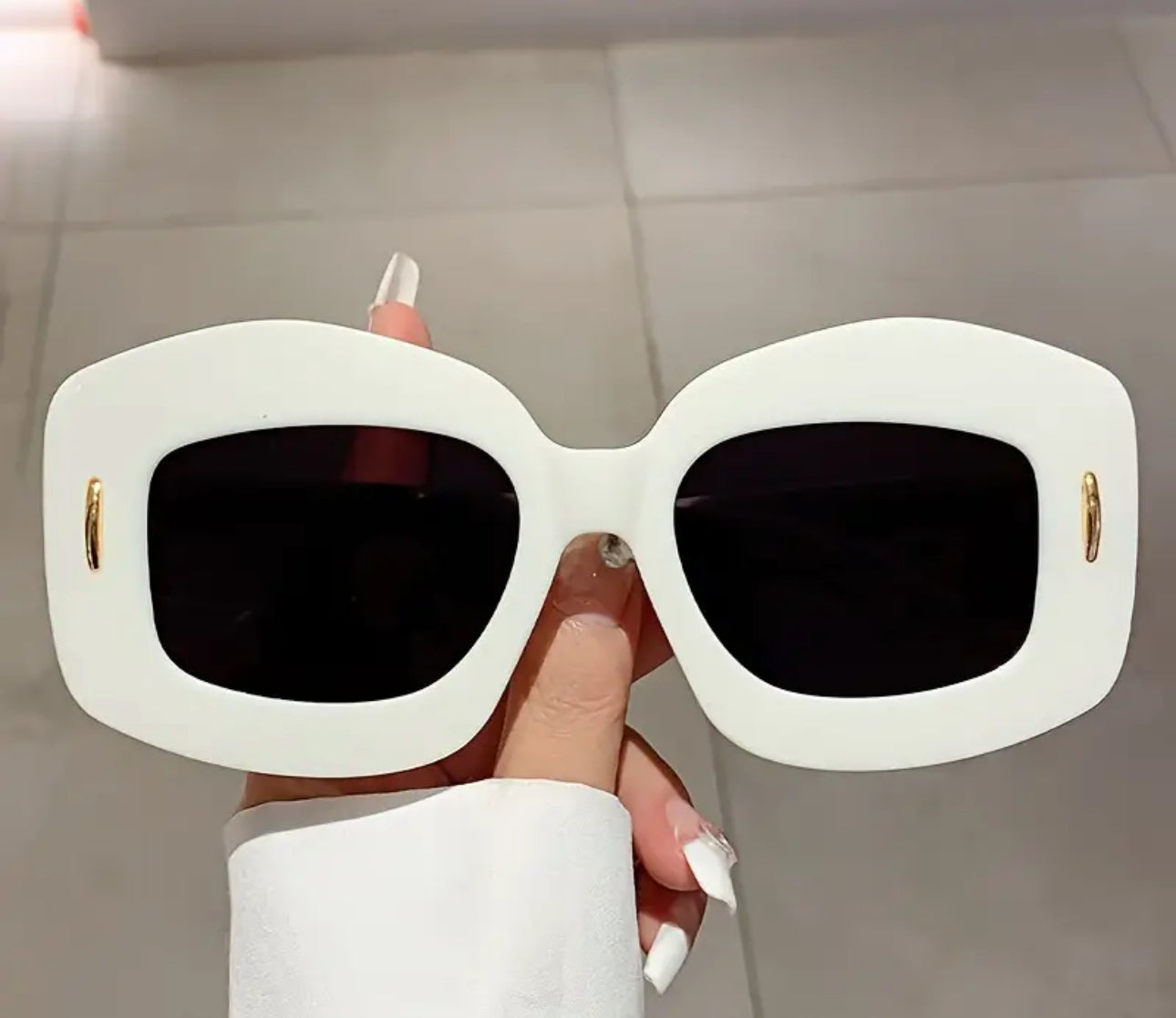 Retro Chunky Sunglasses