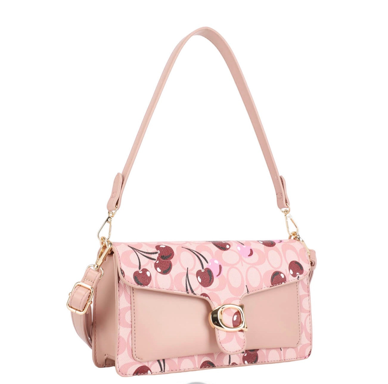 Cherry Pattern Design Shoulder Bag ZM-20723B