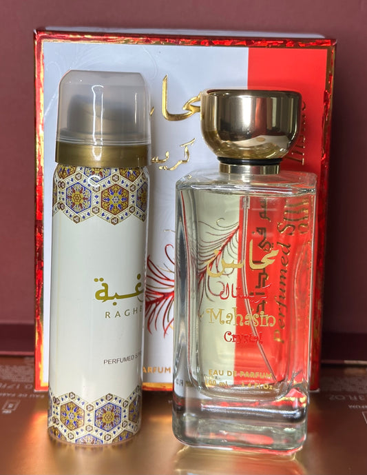 Mahasin Crystal Perfume and Body Spray