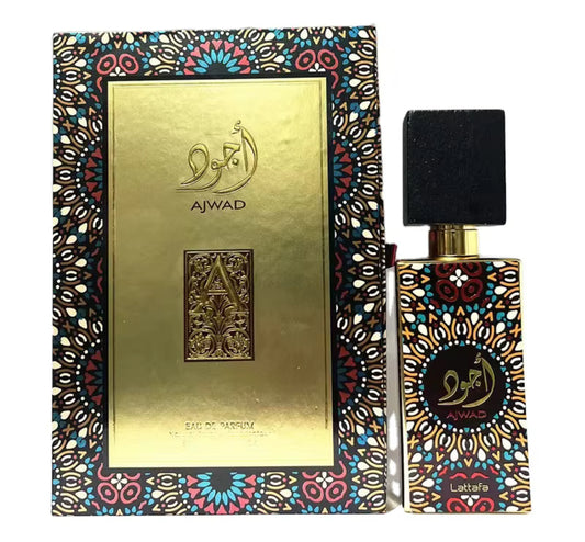 Lattafa Ajwad for Unisex Eau de Parfum Spray, 2.04