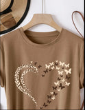 Butterflies Heart Shirt