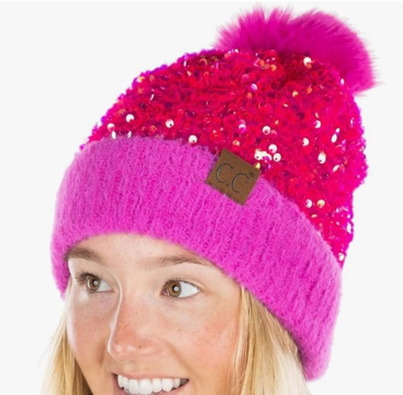 Funky winter beanie
