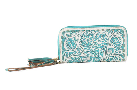 Miss Western Wallet In Blue