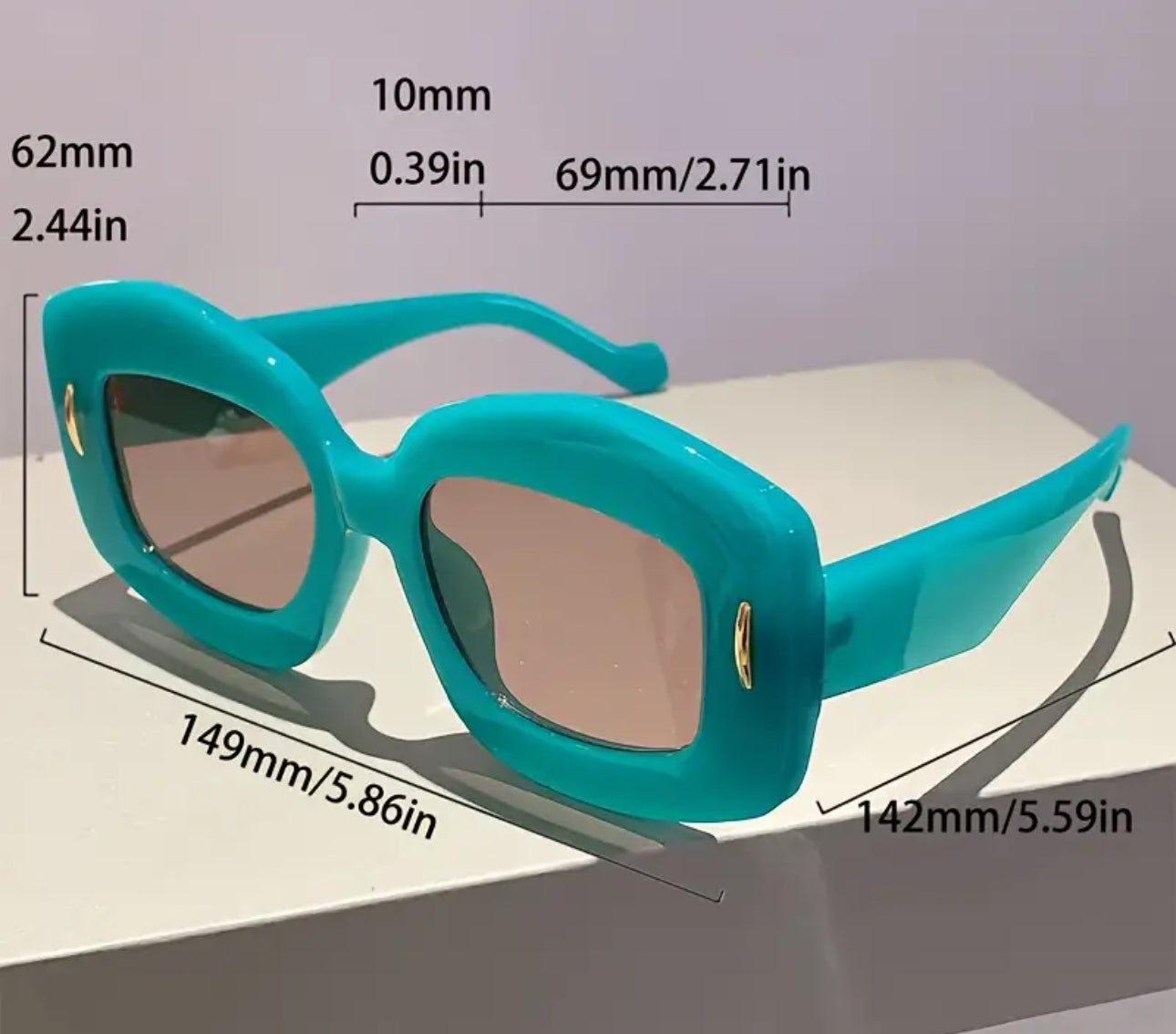 Retro Chunky Sunglasses