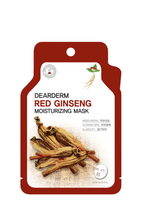 Red Gensing moisturizing face mask