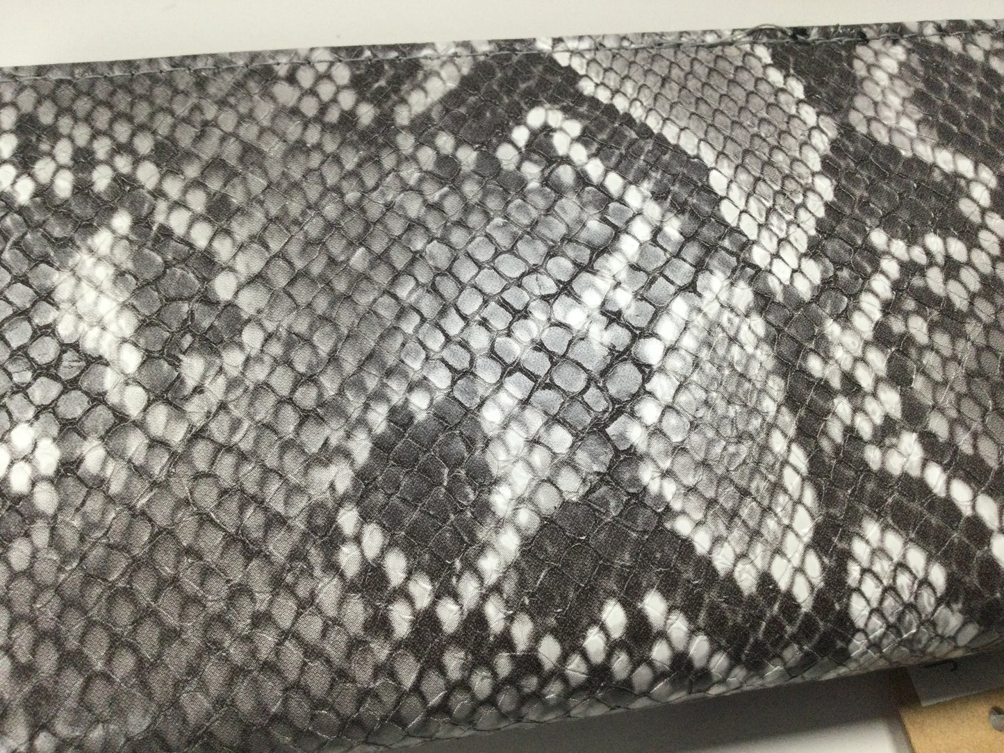 Snake print wallet